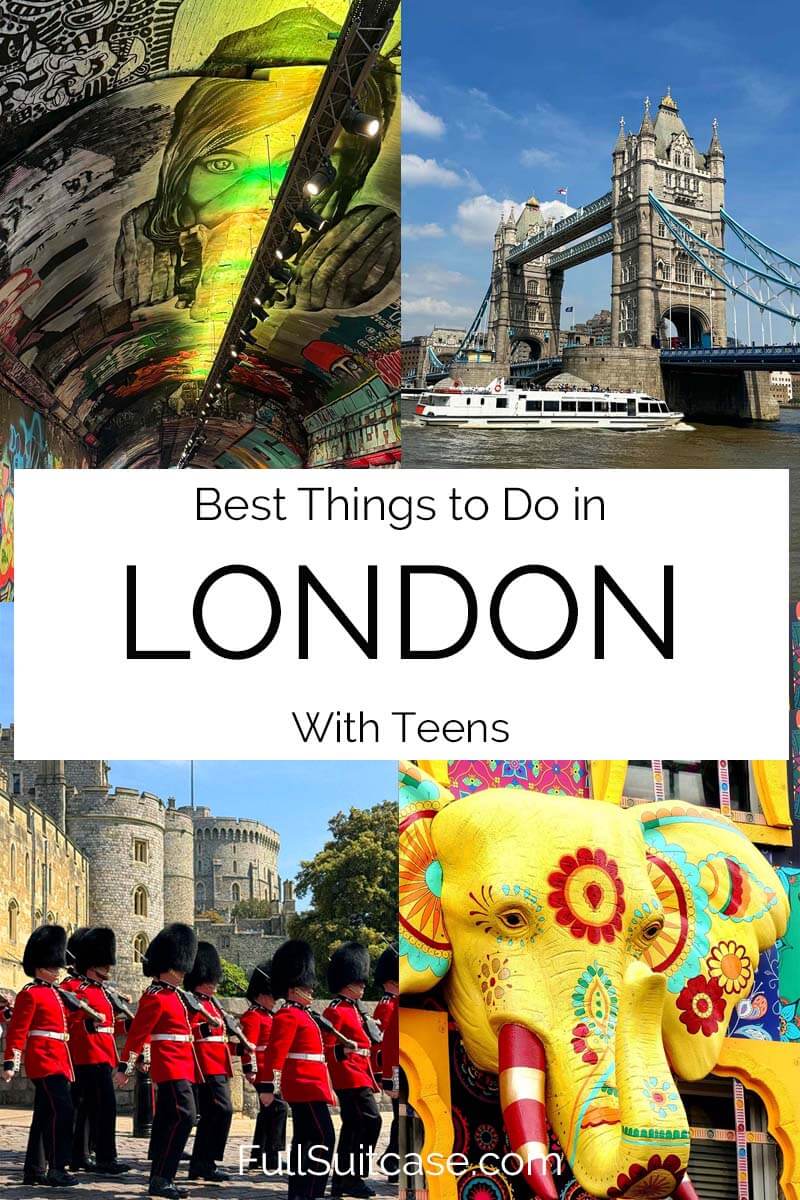 Best things to do in London with teens and tweens