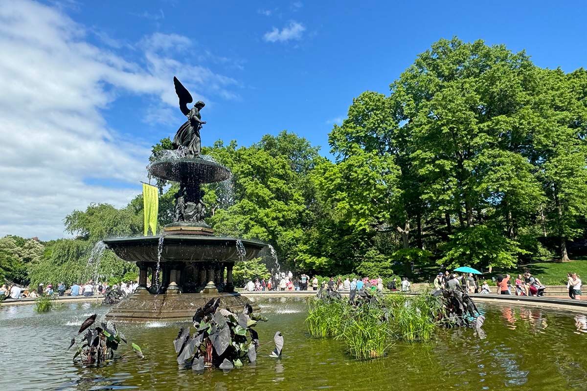 Bethesda Fountain - must see in Central Park