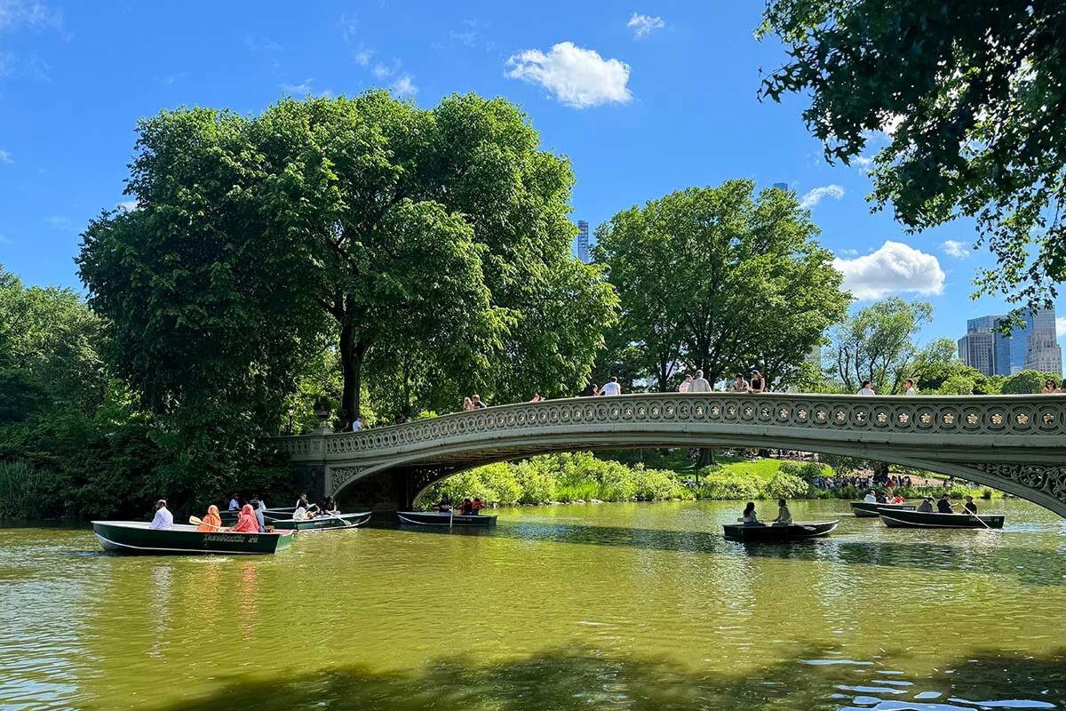 Bow Bridge - best places to visit Central Park NYC