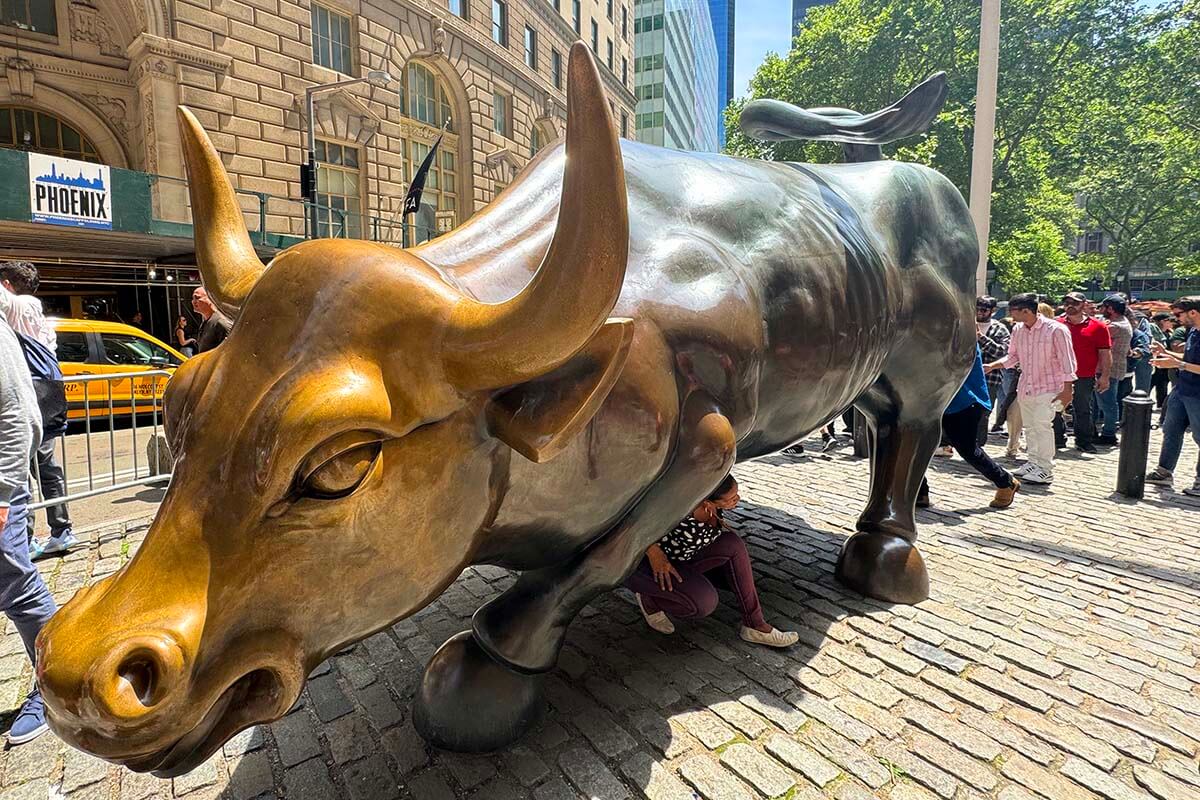 Charging Bull, NYC Financial District