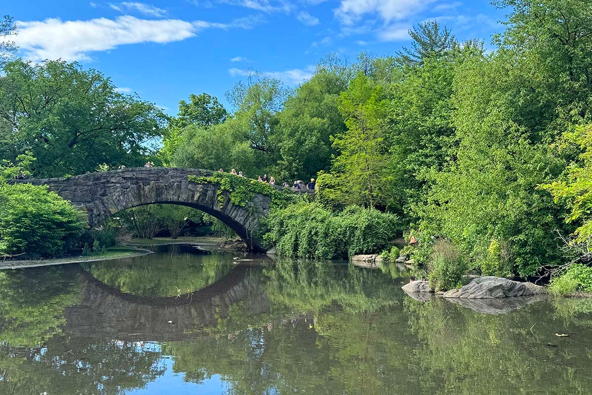 Gapstow Bridge in Central Park New York