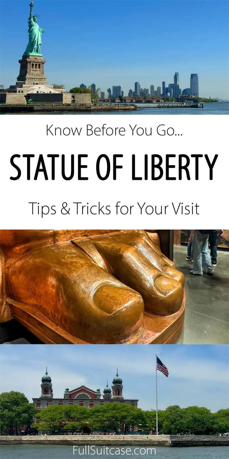 How to visit the Statue of Liberty and Ellis Island from New York City, USA