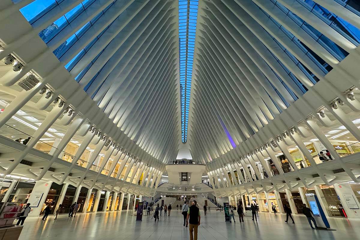 The Oculus at WTC - one week in New York