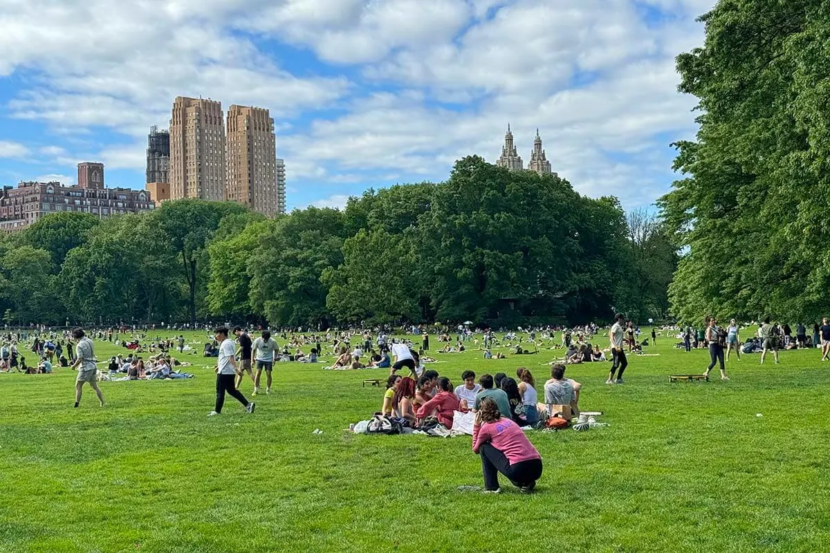 Sheep Meadow Central Park NYC