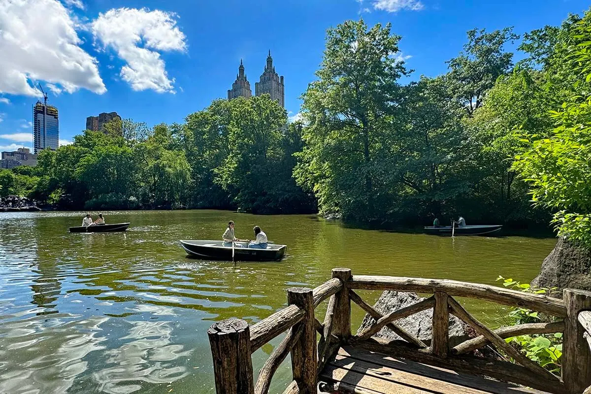 The Lake - must see in Central Park, NYC