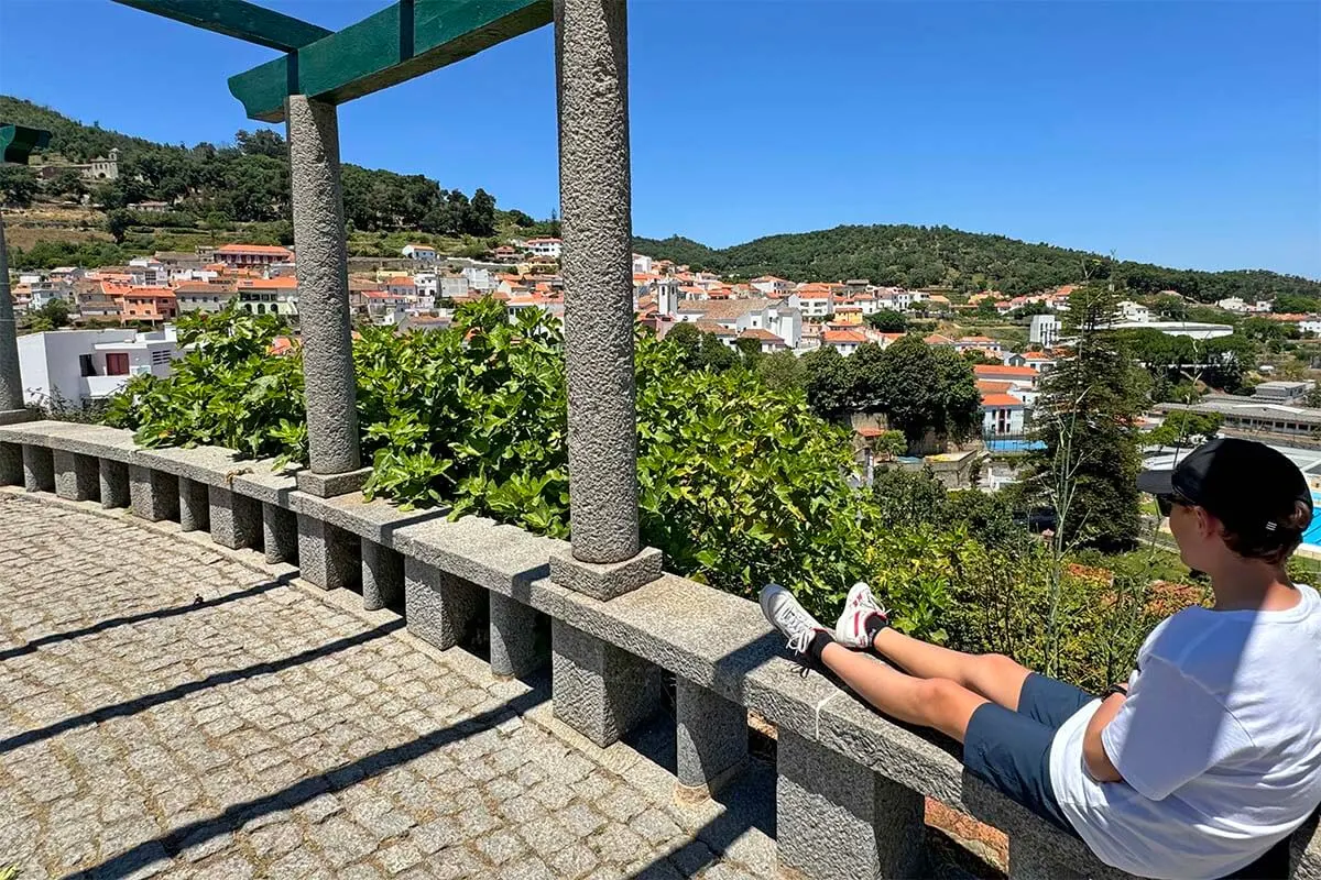 Belvedere at Miradouro de Monchique viewpoint