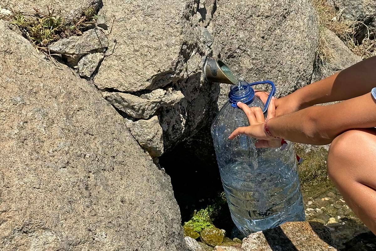 Fonte Santa water spring in Monchique