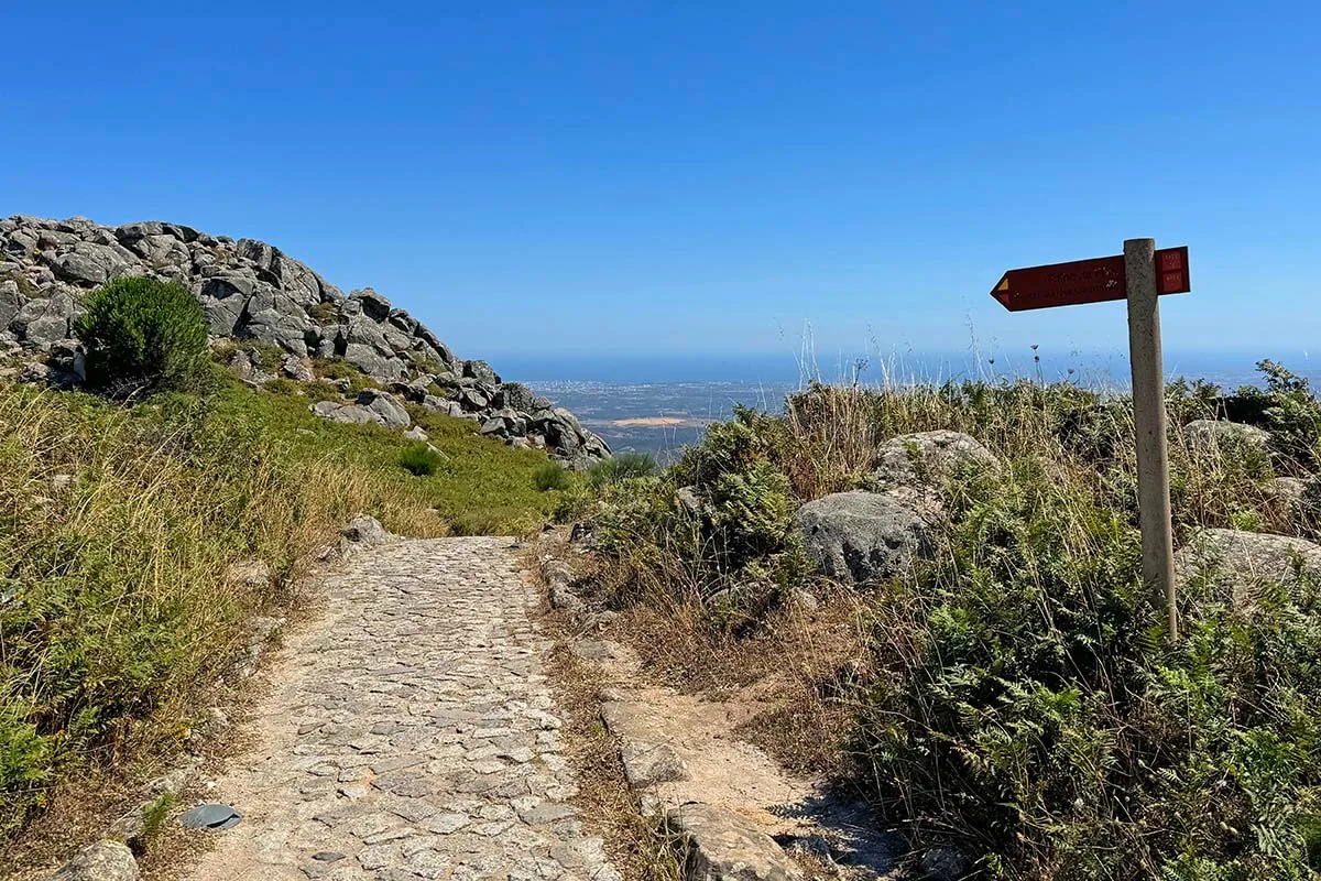 Mount Foia in Monchique, the highest point of Algarve Portugal