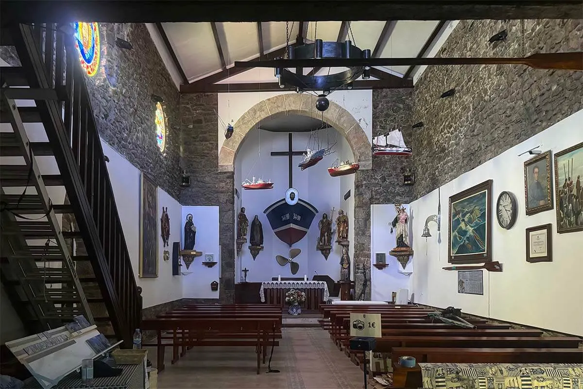 San Juan of Gaztelugatxe Chapel Interior