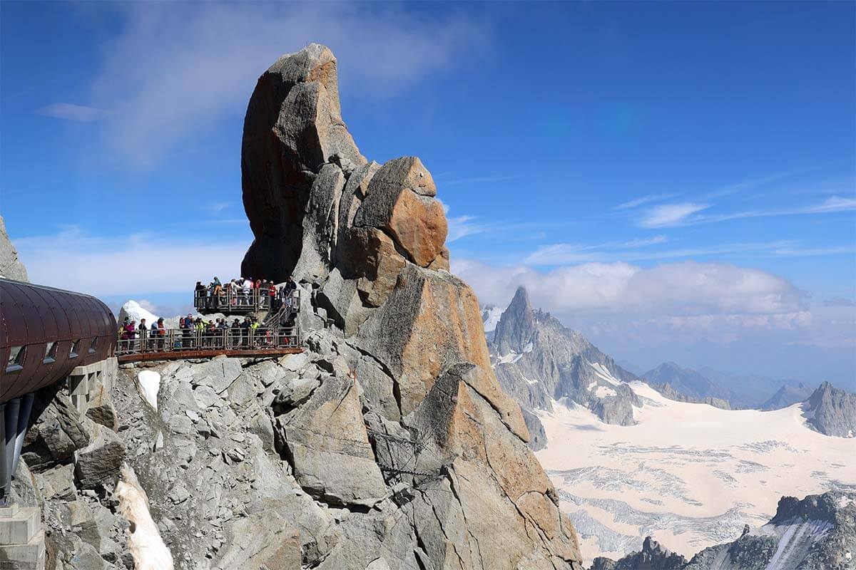 Aiguille du Midi in Chamonix France