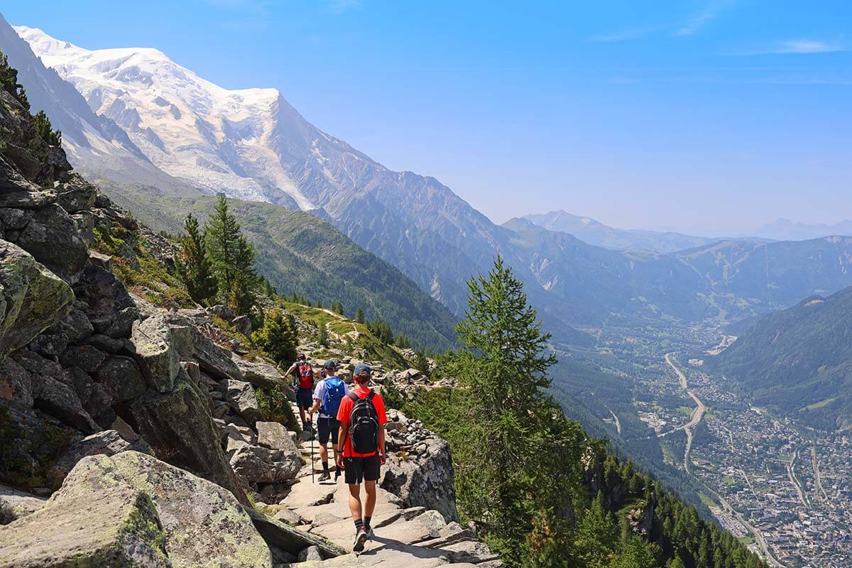 Grand Balcon Nord (High North Balcony) - best hike in Chamonix France