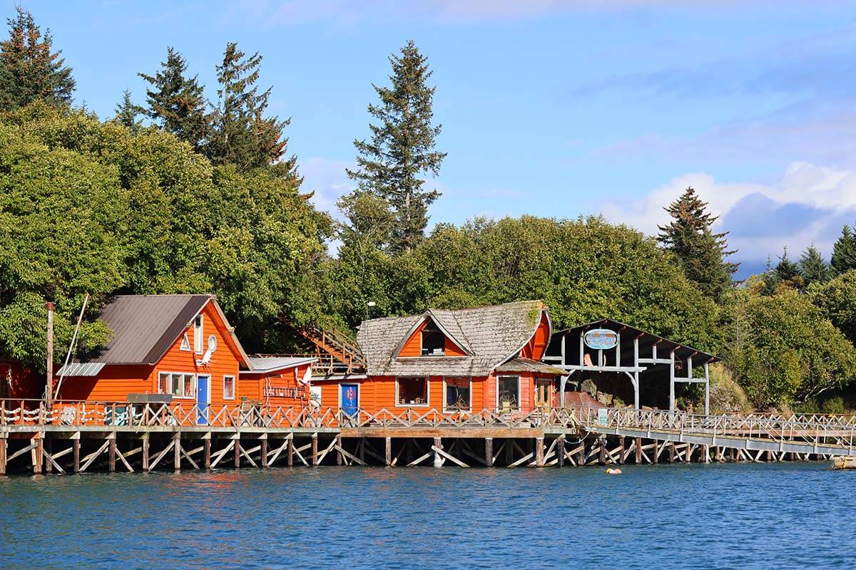 Halibut Cove in Kachemak Bay Alaska