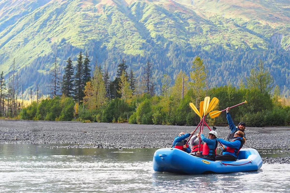 Rafting - top things to do in Seward Alaska in summer season