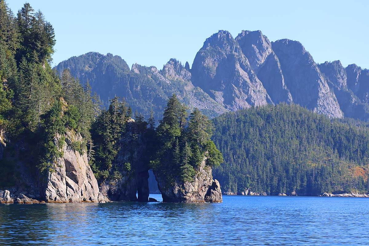 Resurrection Bay landscape, Kenai Fjords NP, Alaska