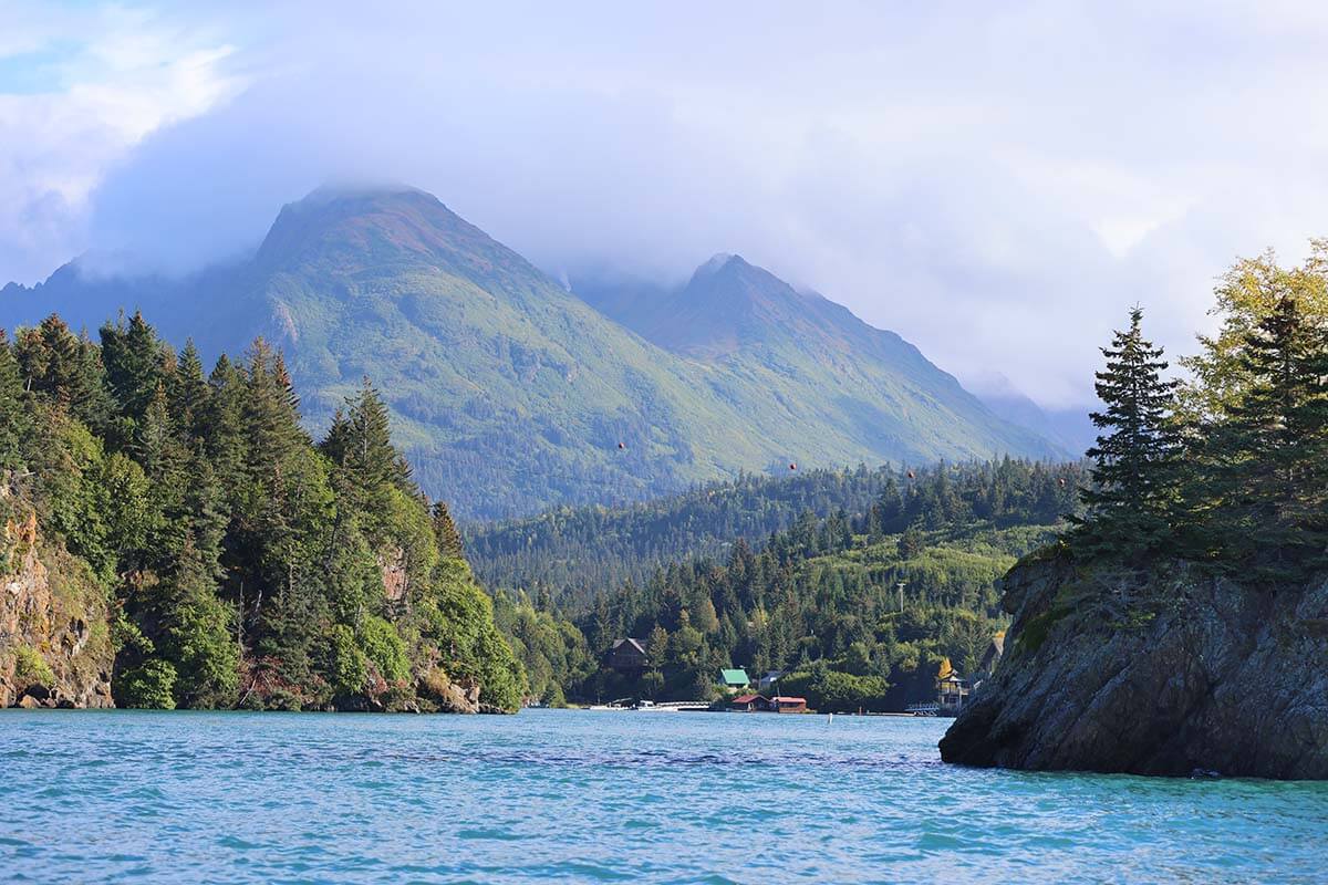 Scenery on Kachemak Bay boat tour, Homer Alaska