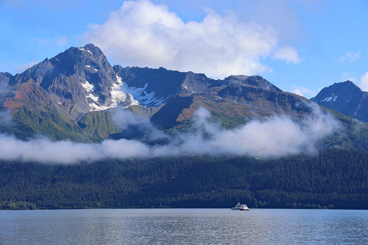 Seward Alaska coastal scenery