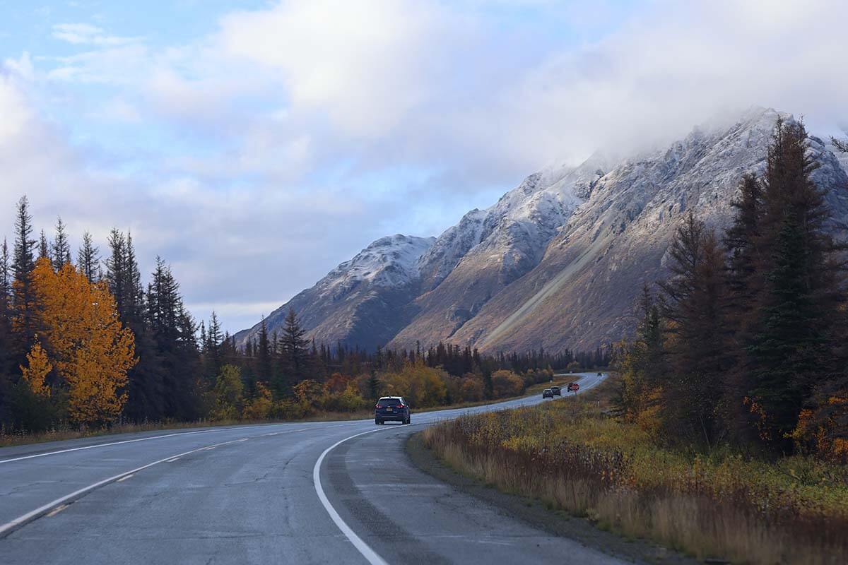 Alaska road trip itinerary - Parks Highway