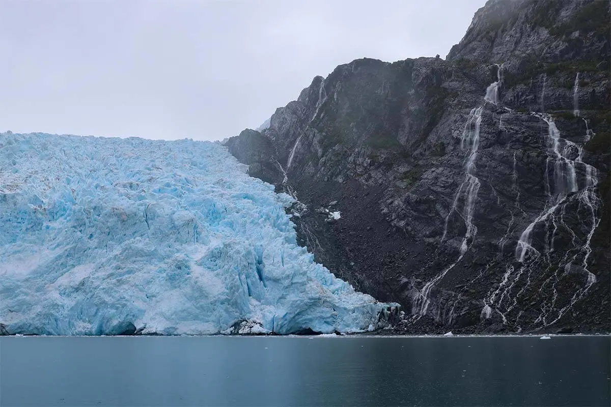 Blackstone Bay tidal glacier - Prince William Sound Cruise Alaska