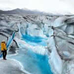 Knik Glacier helicopter tour in Alaska