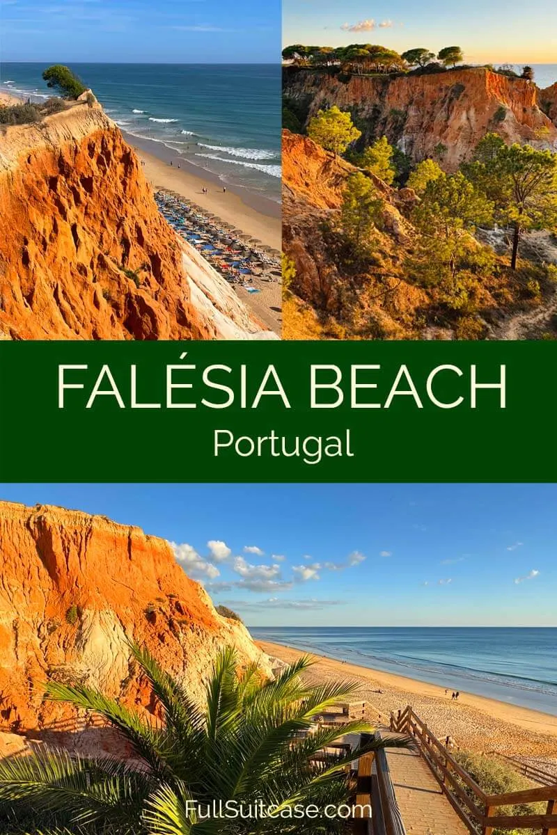 Complete guide to Falésia Beach in Portugal