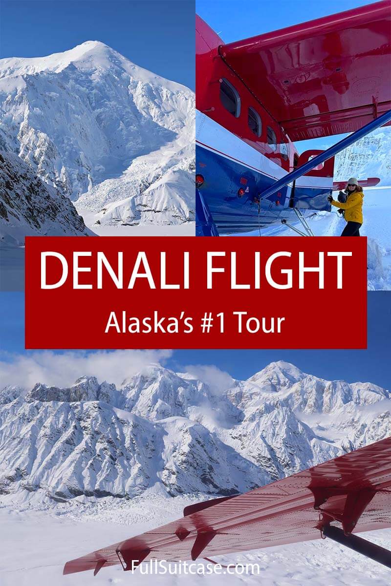 Denali flight - most popular tour in Alaska