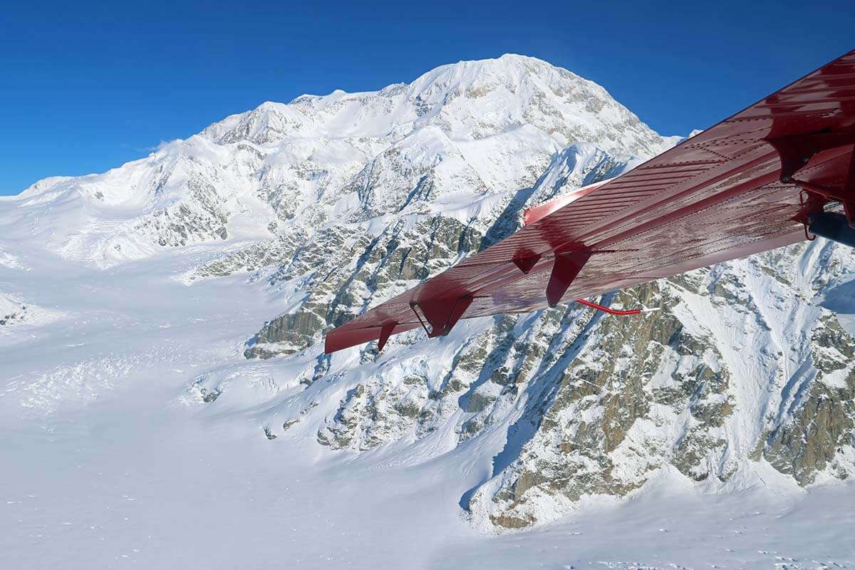 Denali flightseeing tour in Alaska