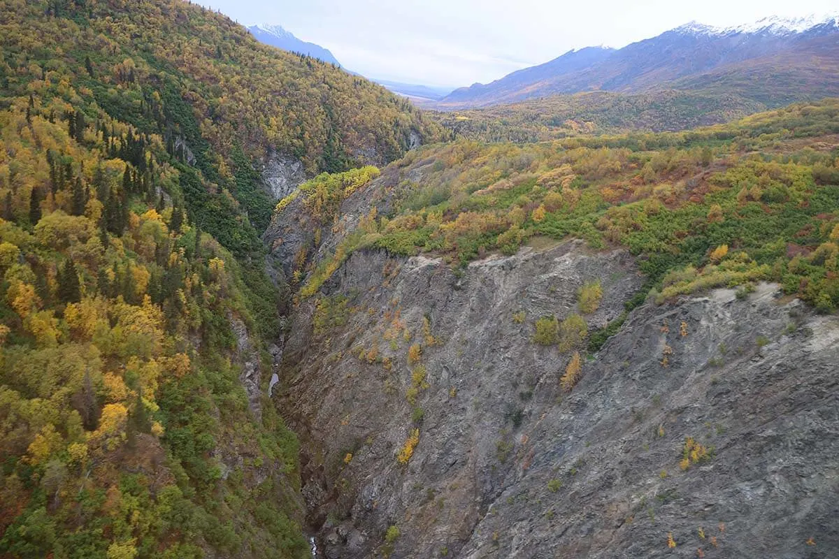 Great Gorge of the Knik in Alaska