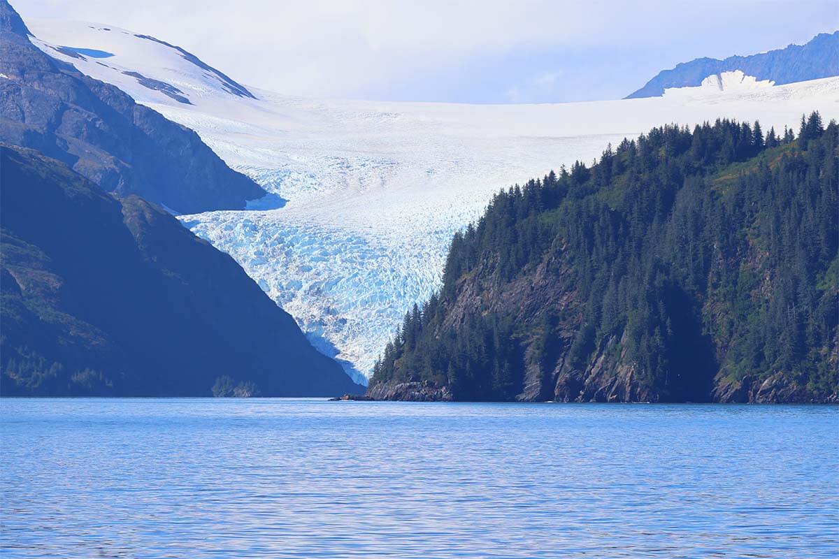 Holgate Glacier in Kenai Fjords National Park Alaska