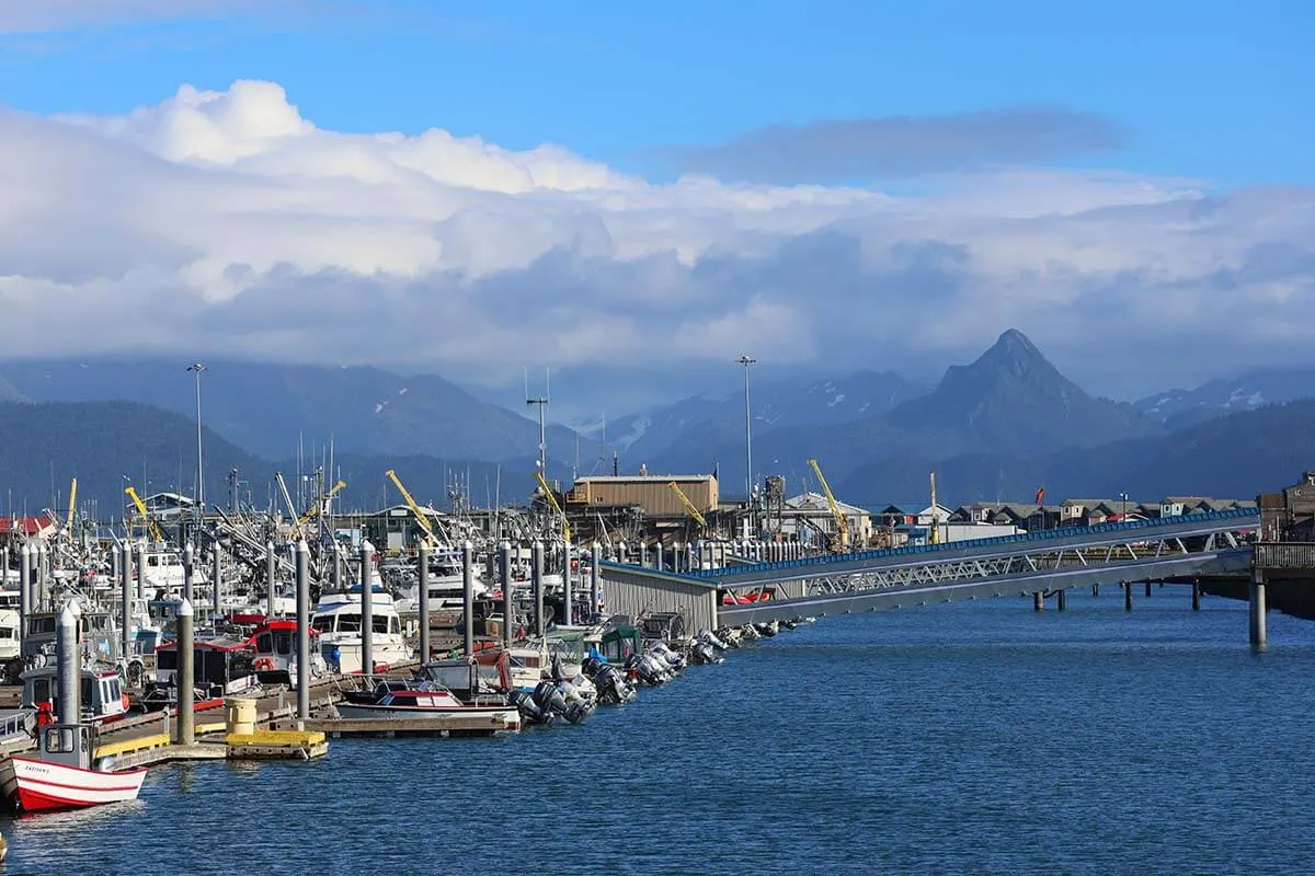 Homer harbor - Alaska road trip