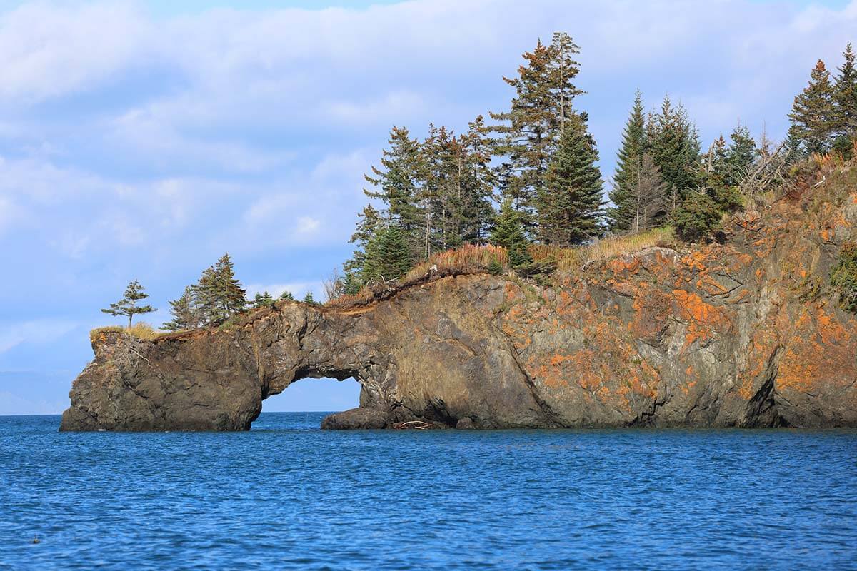 Kachemak Bay coastal scenery - Homer Alaska