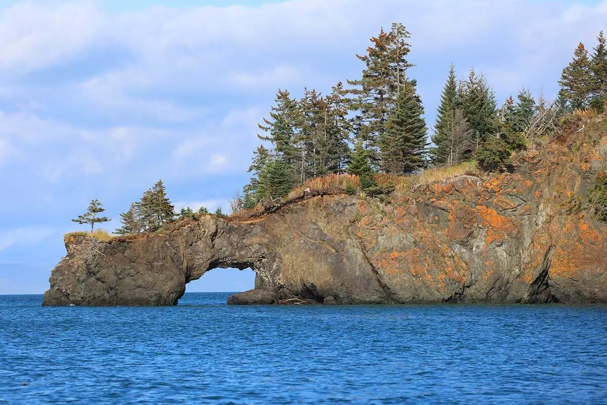 Kachemak Bay coastal scenery - Homer Alaska