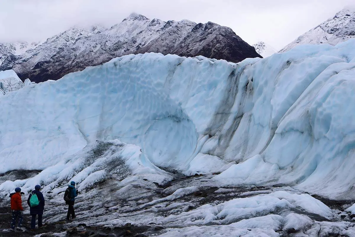 Matanuska Glacier hike tour from Anchorage Alaska