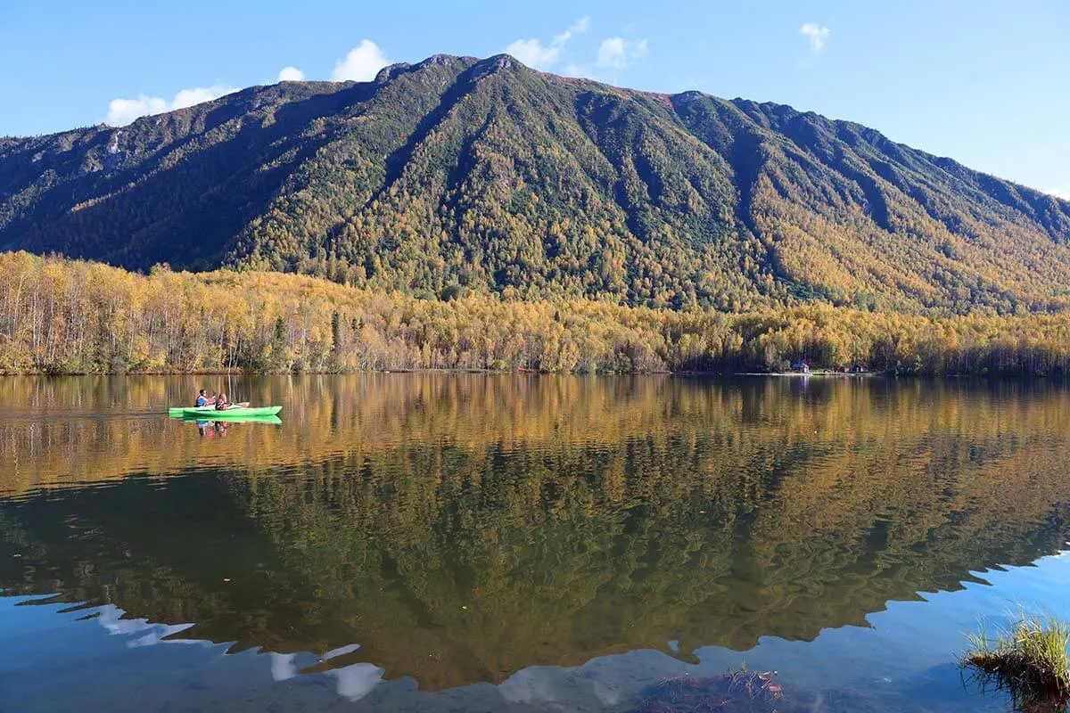 Mirror Lake near Palmer Alaska