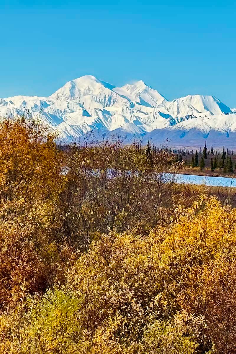 Mt Denali in Alaska in September