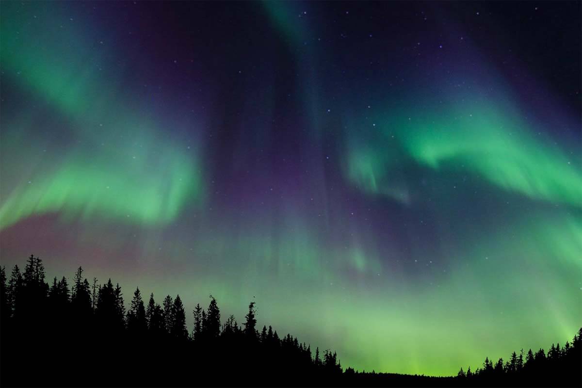 Northern Lights - a popular tour from Anchorage Alaska