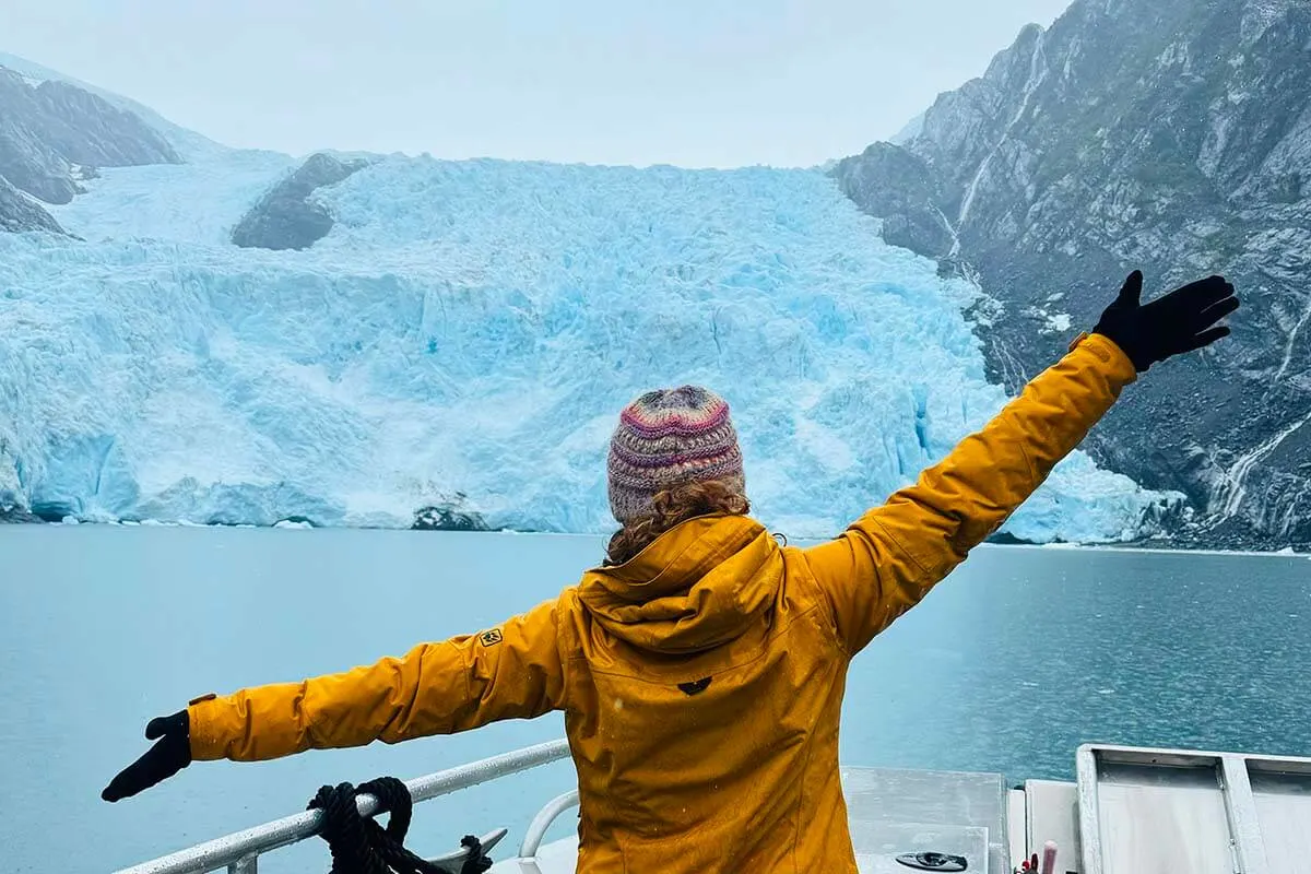 Prince William Sound cruise from Whittier on a day trip from Anchorage Alaska