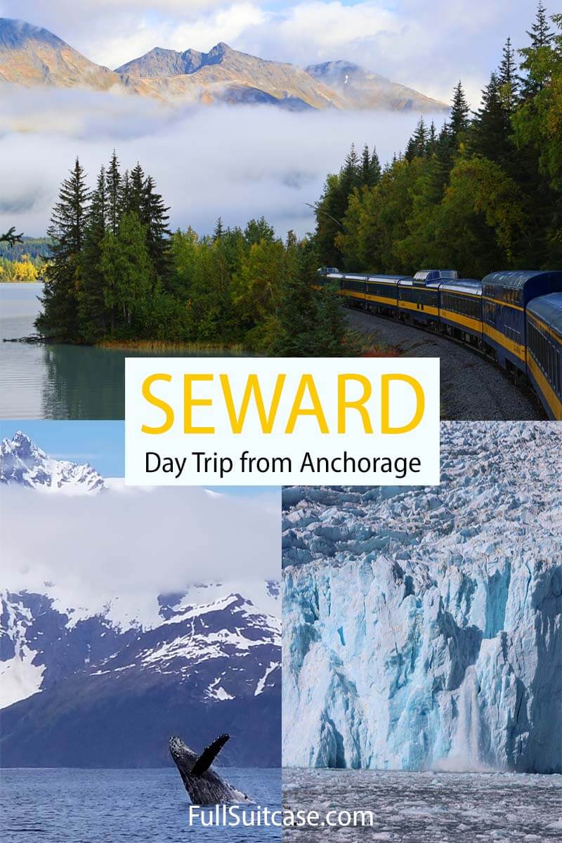 Seward day trip from Anchorage - getting there and one day itinerary