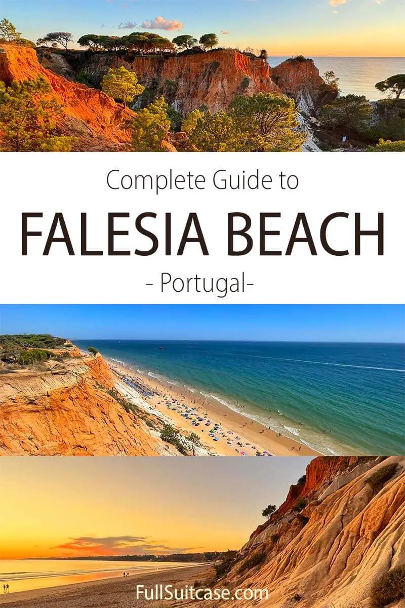 What to see and do at Praia da Falesia Beach in Portugal