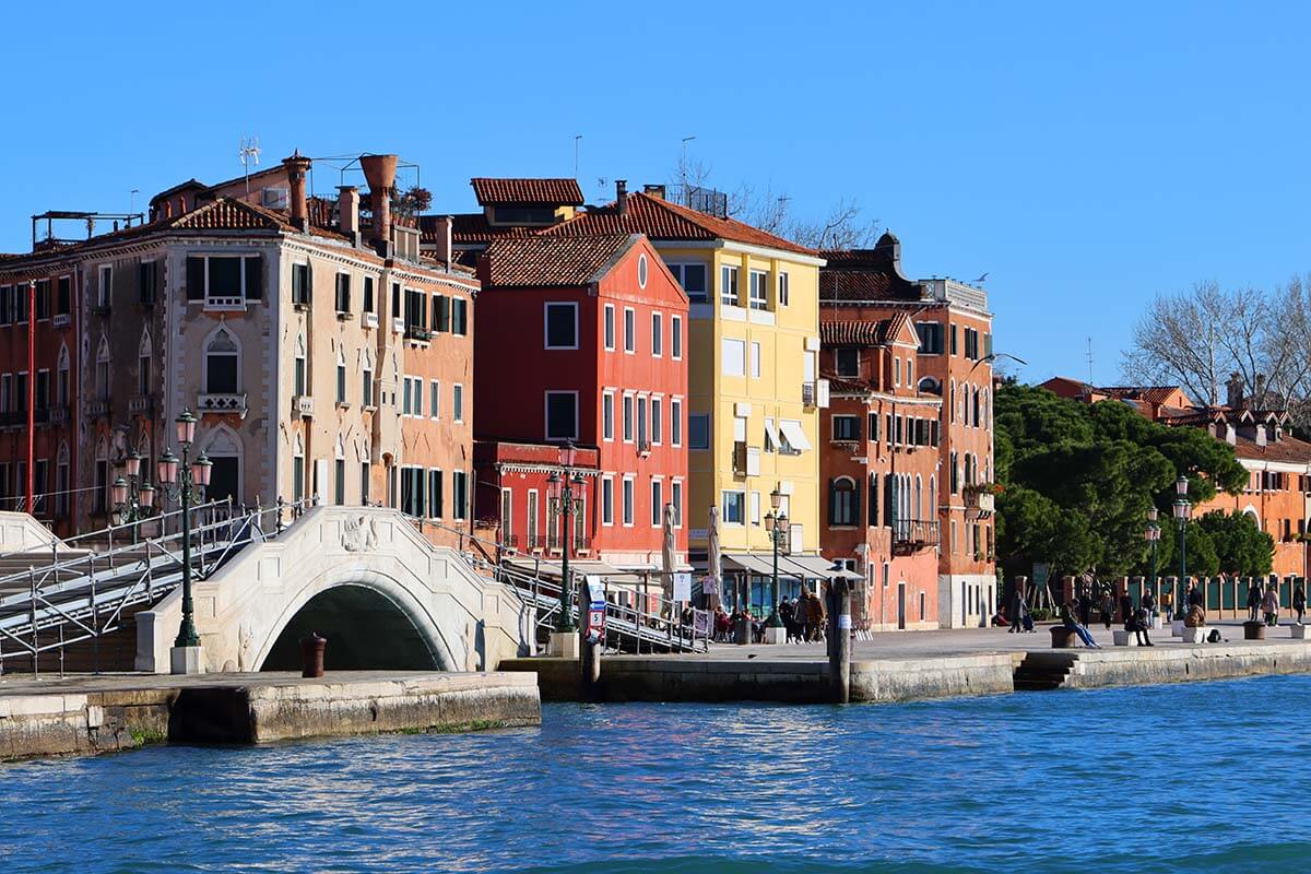 Castello neighborhood in Venice Italy