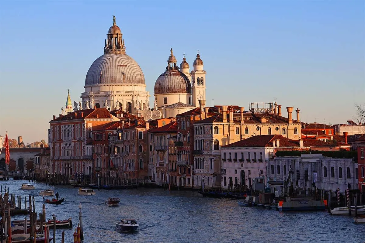 Dorsoduro neighborhood in Venice Italy