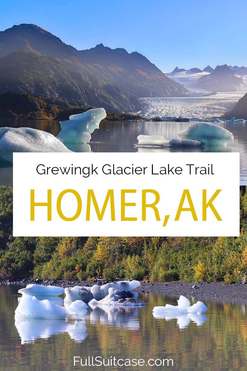 Grewingk Glacier Lake Trail - best hike in Homer Alaska