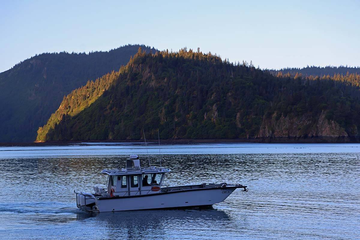 Kachemak Bay water taxi from Homer Alaska