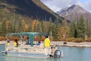 Lake Clark bear viewing in Alaska