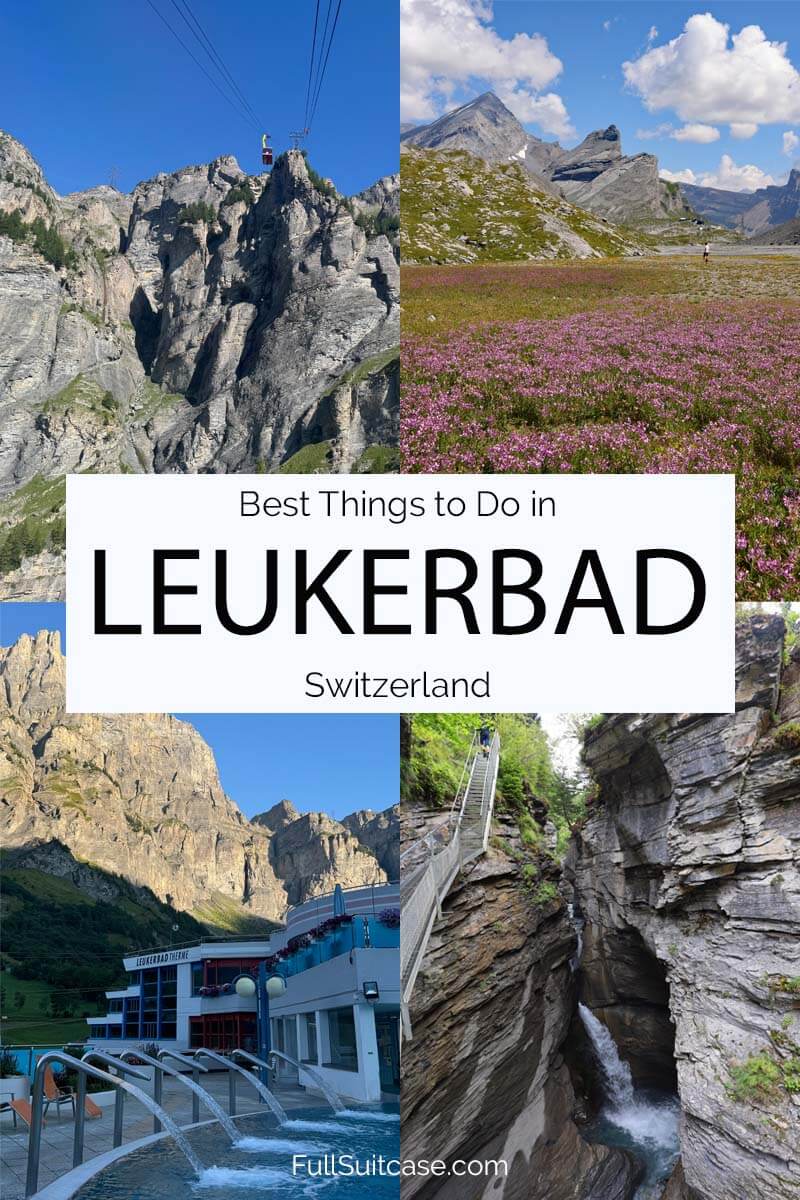 Best things to do in Leukerbad Switzerland