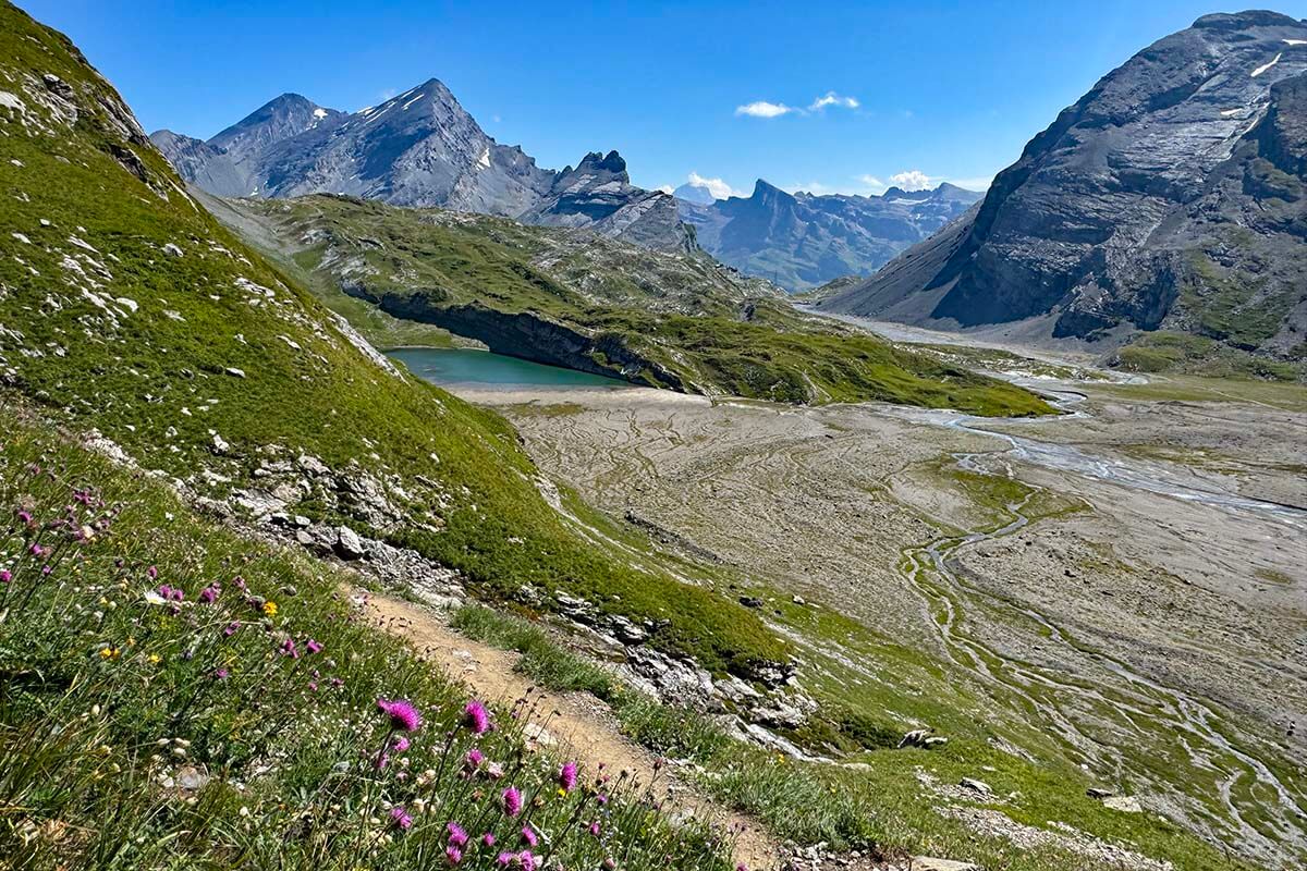 Lammeren Hut hike - one of the best things to do in Leukerbad Switzerland