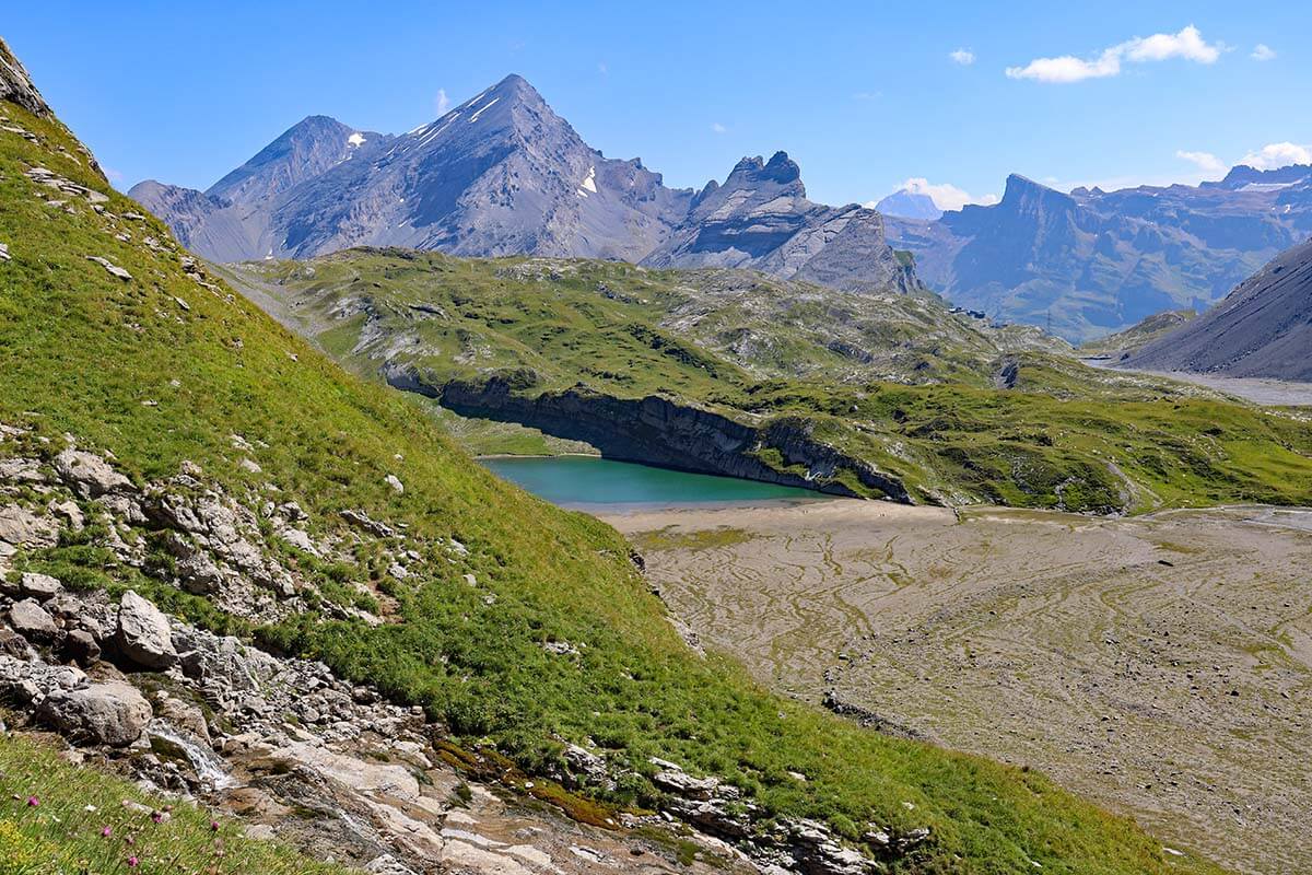 Lammerenboden - mountain valley view from Lammerenhutte hike