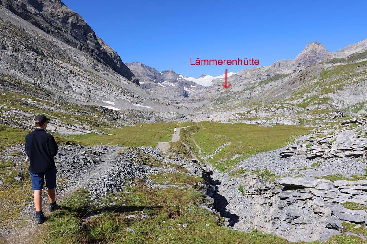 Lämmerenhütte hike from Gemmi Pass - Leukerbad, Switzerland