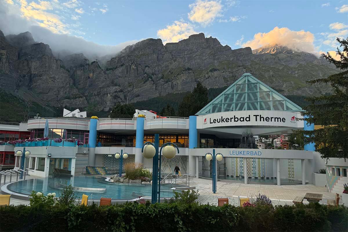 Leukerbad Therme - best alpine thermal spa in Switzerland