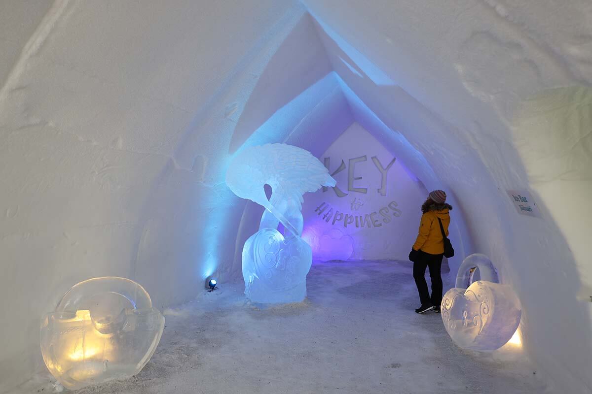 Arctic SnowHotel near Rovaniemi in Lapland