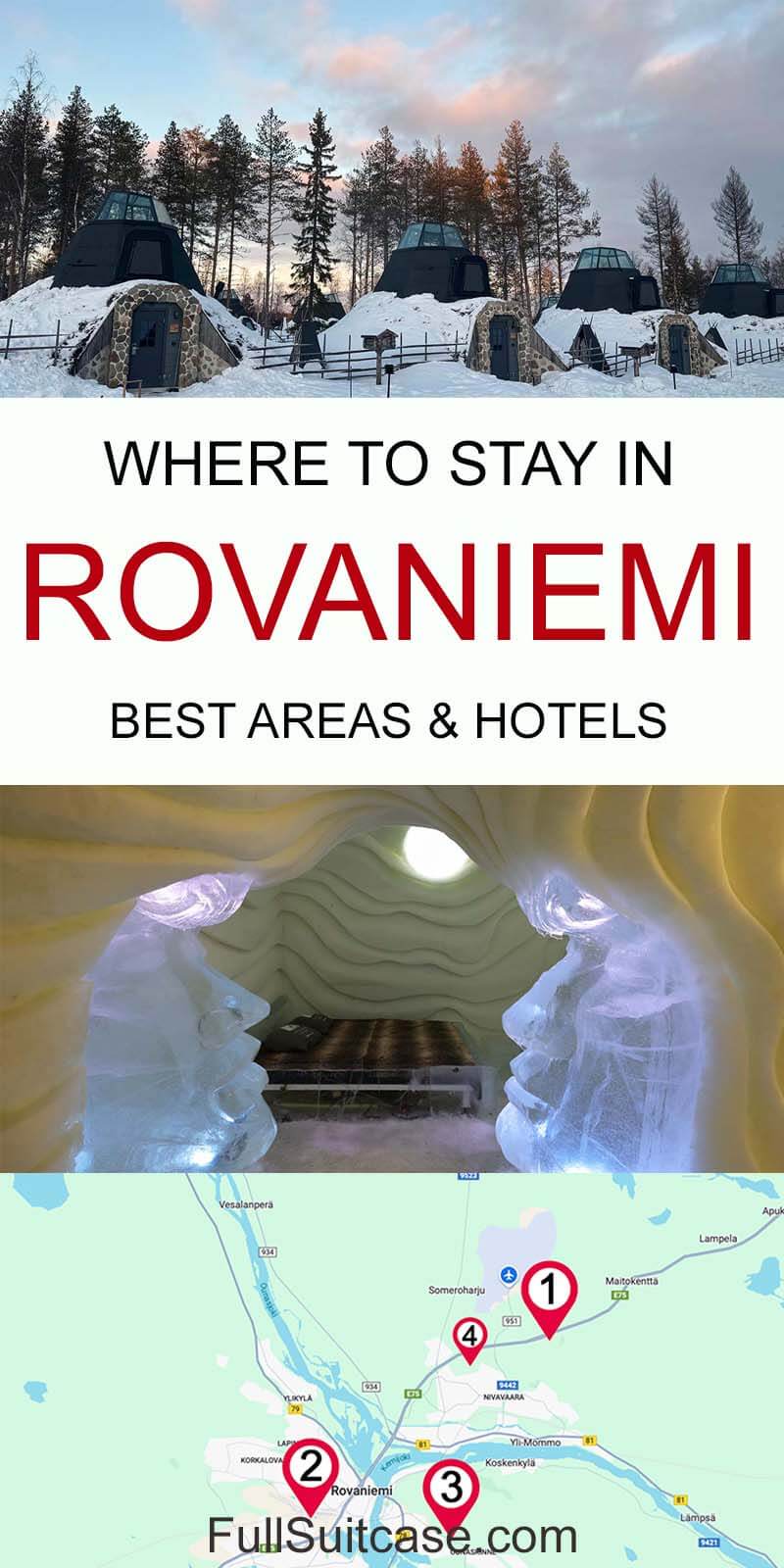 Best places to stay and hotels in Rovaniemi Finland